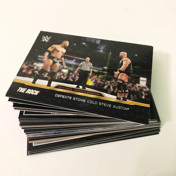 2015 - 2016 WWE Topps Lot of  56 Wrestling Cards - Picture 1 of 16